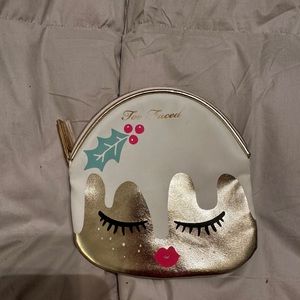 too faced cosmetics bag